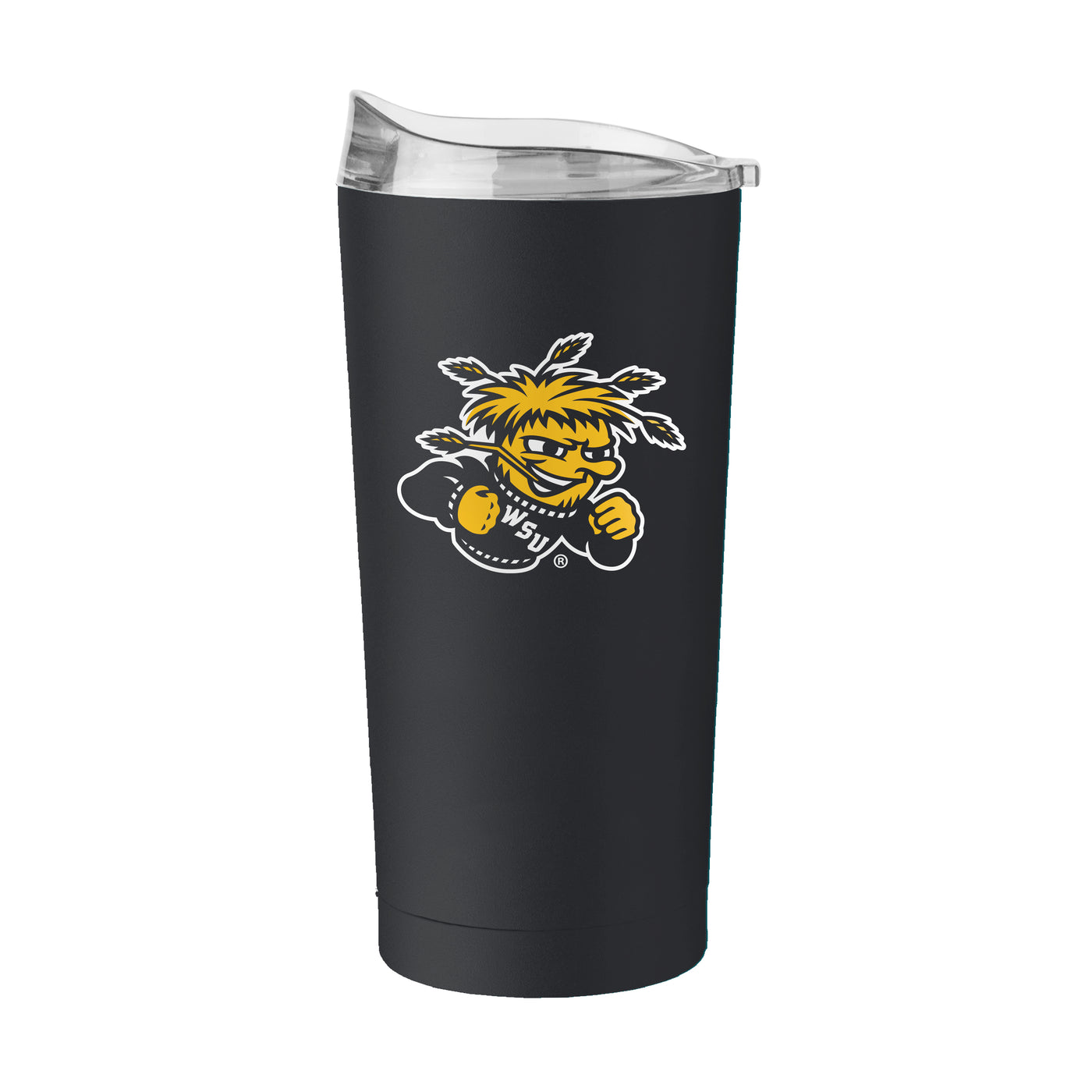 Wichita State 20oz Flipside Powder Coat Tumbler - Logo Brands