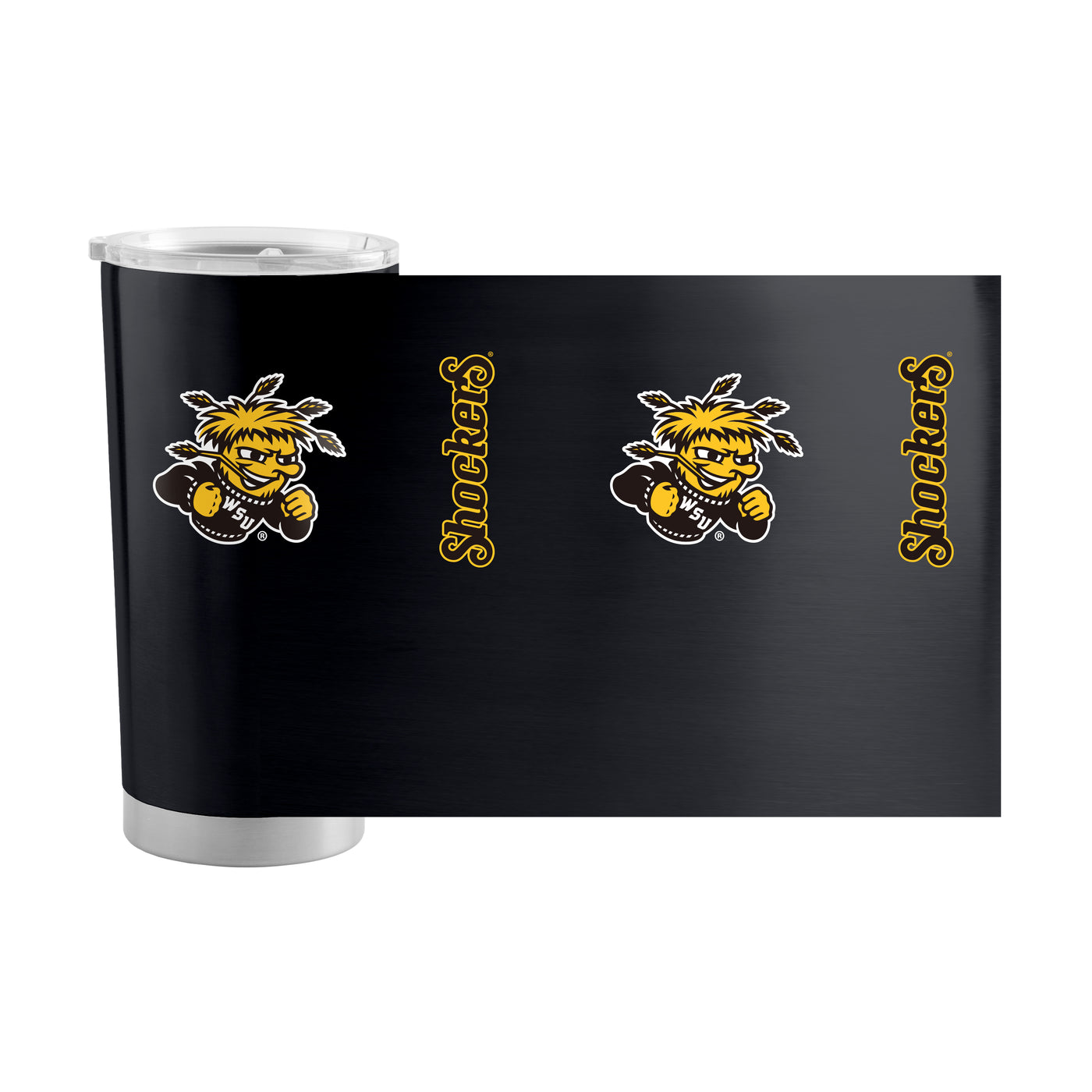 Wichita State 20oz Gameday Stainless Steel Tumbler