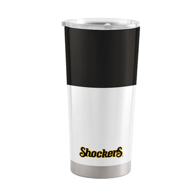 Wichita St Colorblock 20oz Stainless Tumbler