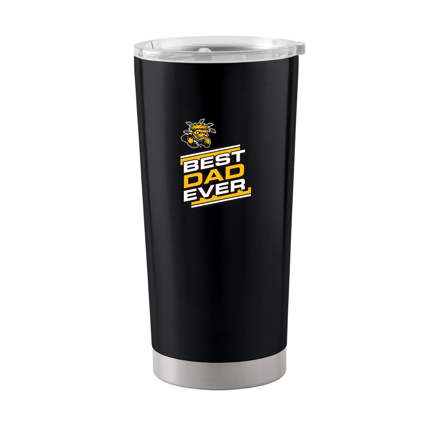 Wichita State 20oz Best Dad Ever Stainless Tumbler