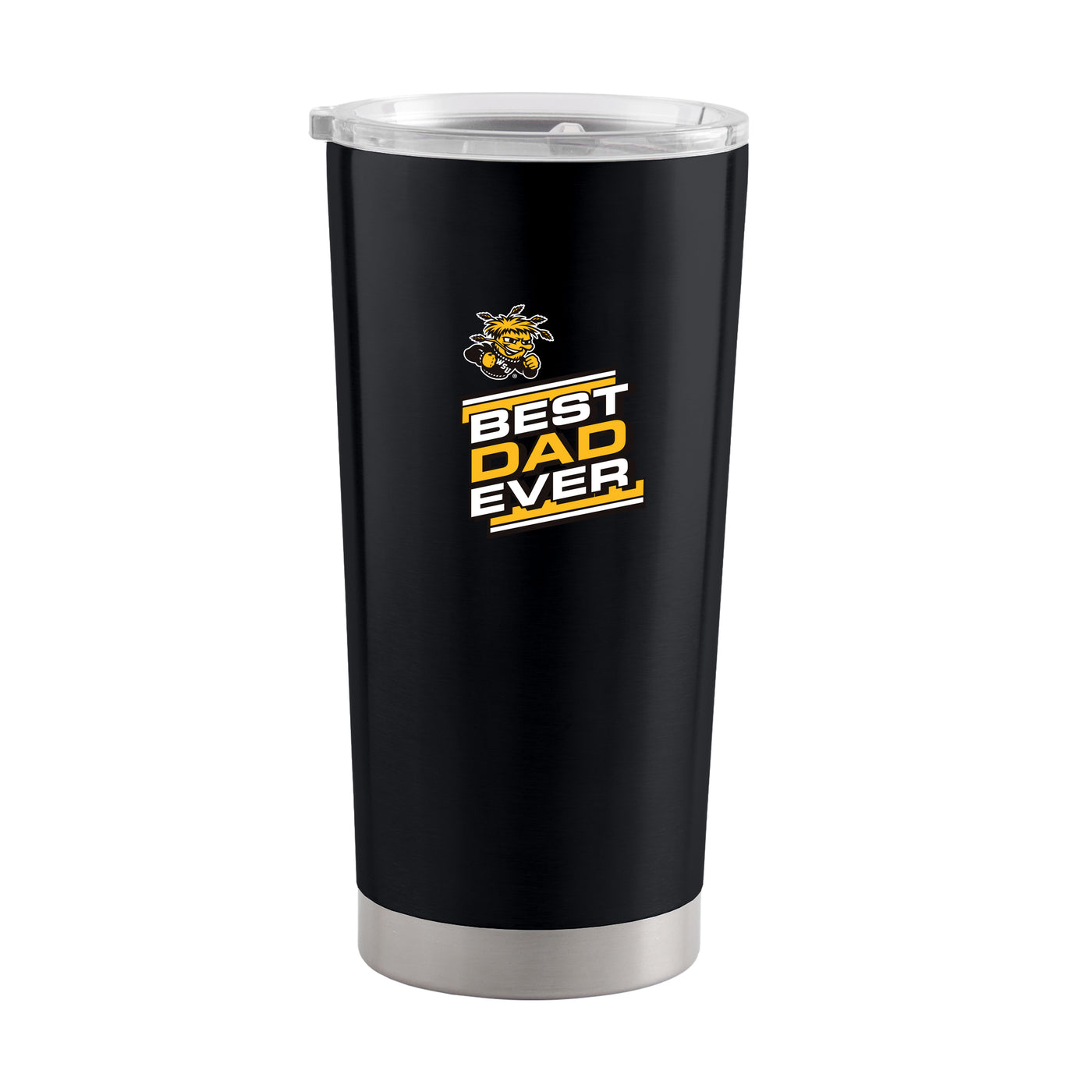 Wichita State 20oz Best Dad Ever Stainless Tumbler