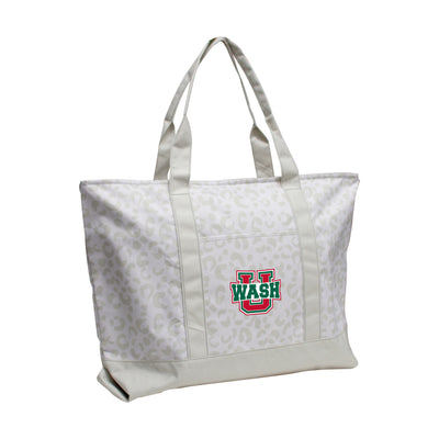 Washington St Louis Leopard Pattern Tote - Logo Brands