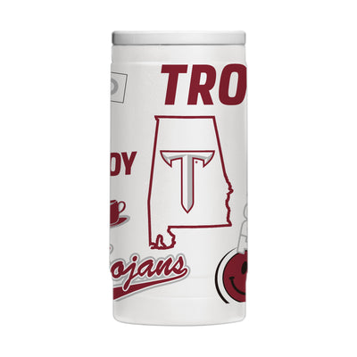 Troy 12oz Native Powdercoat SlimCan Coolie