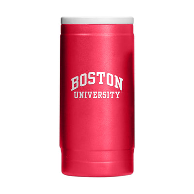 Boston University 12oz Flipside Powder Coat Slim Can Coolie