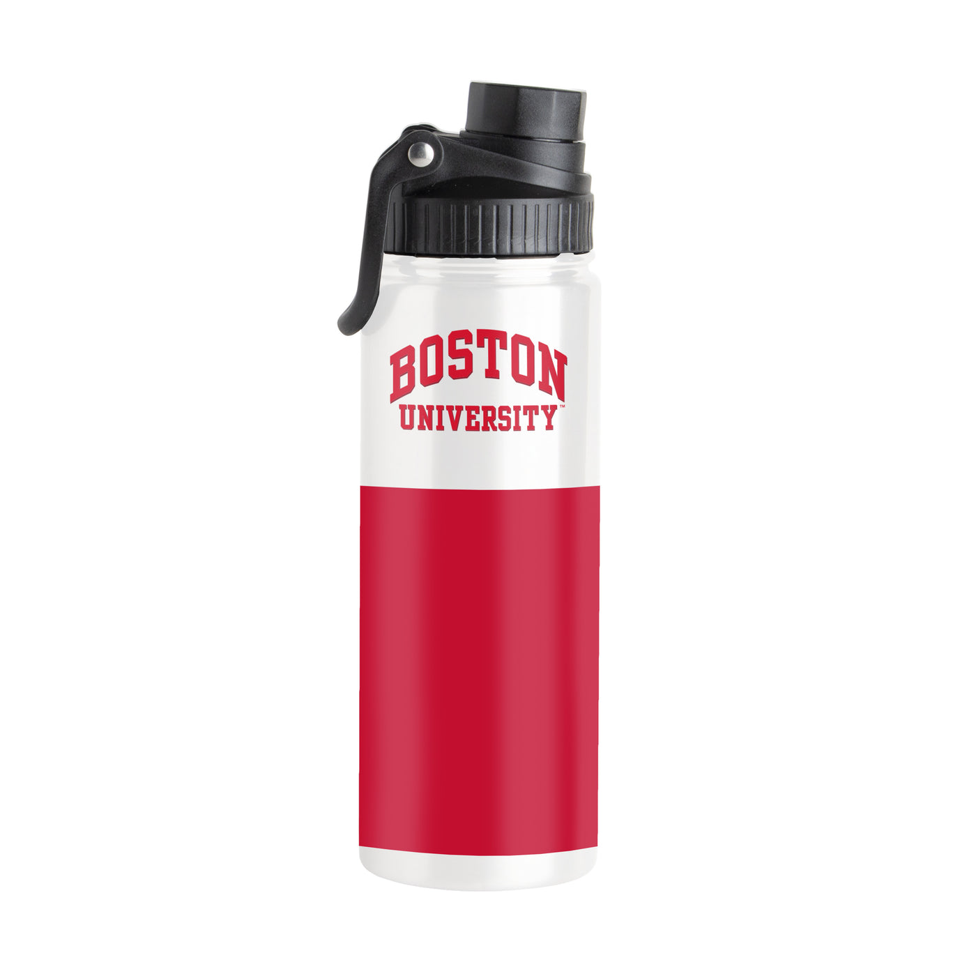 Boston University 21oz Colorblock Twist Top Water Bottle