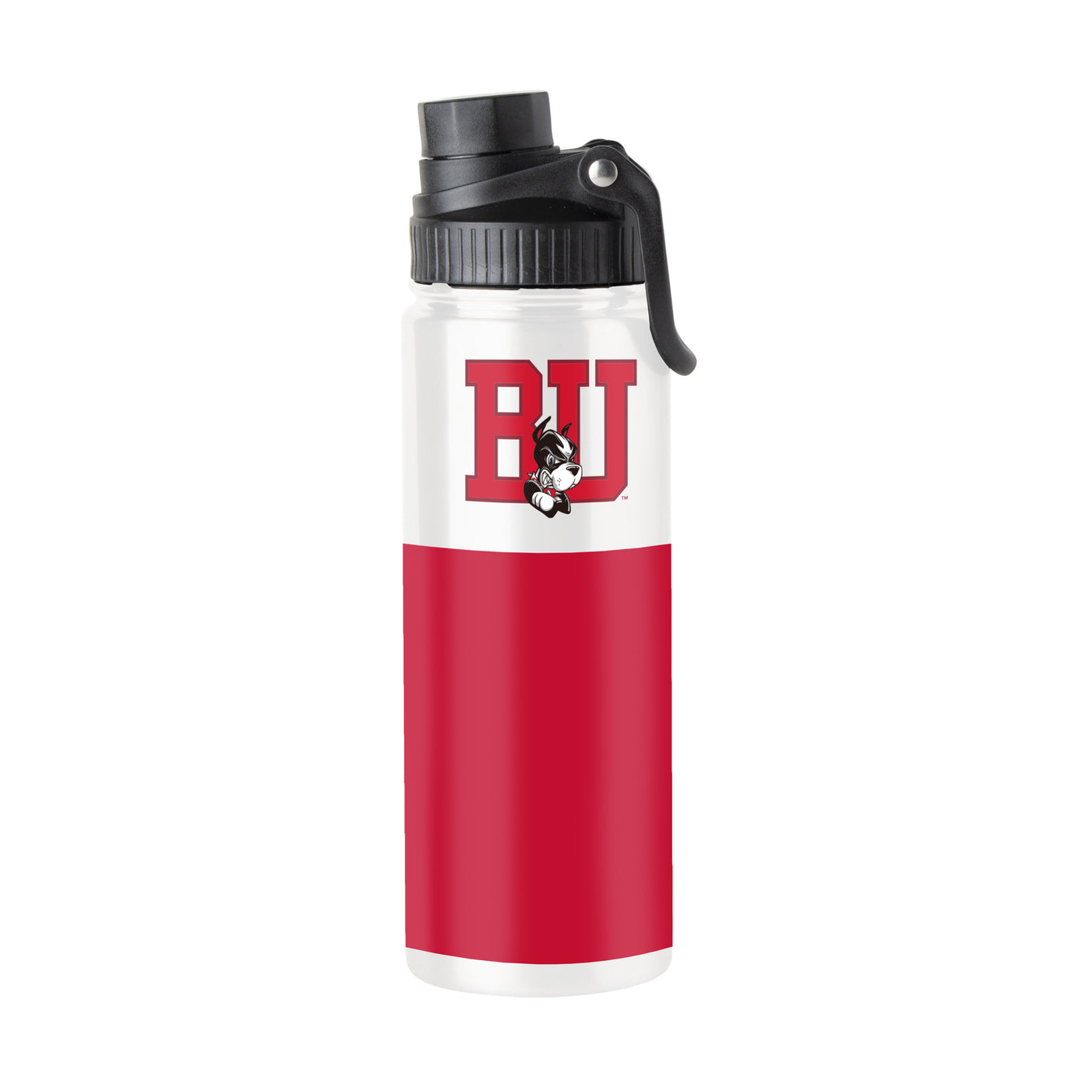 Boston University 21oz Colorblock Twist Top Water Bottle