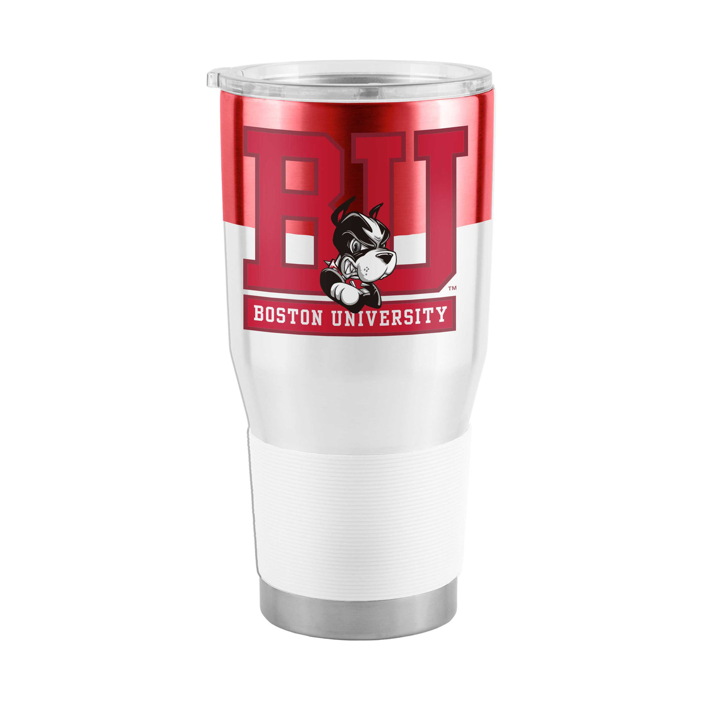 Boston University 30oz Colorblock Stainless Steel Tumbler