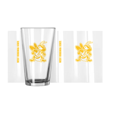 West Virginia State 16oz Gameday Pint Glass