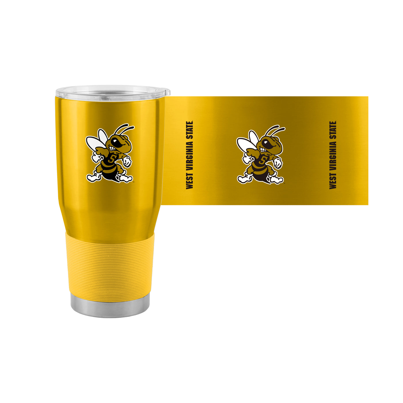 West Virginia State 30oz Gameday Stainless Steel Tumbler