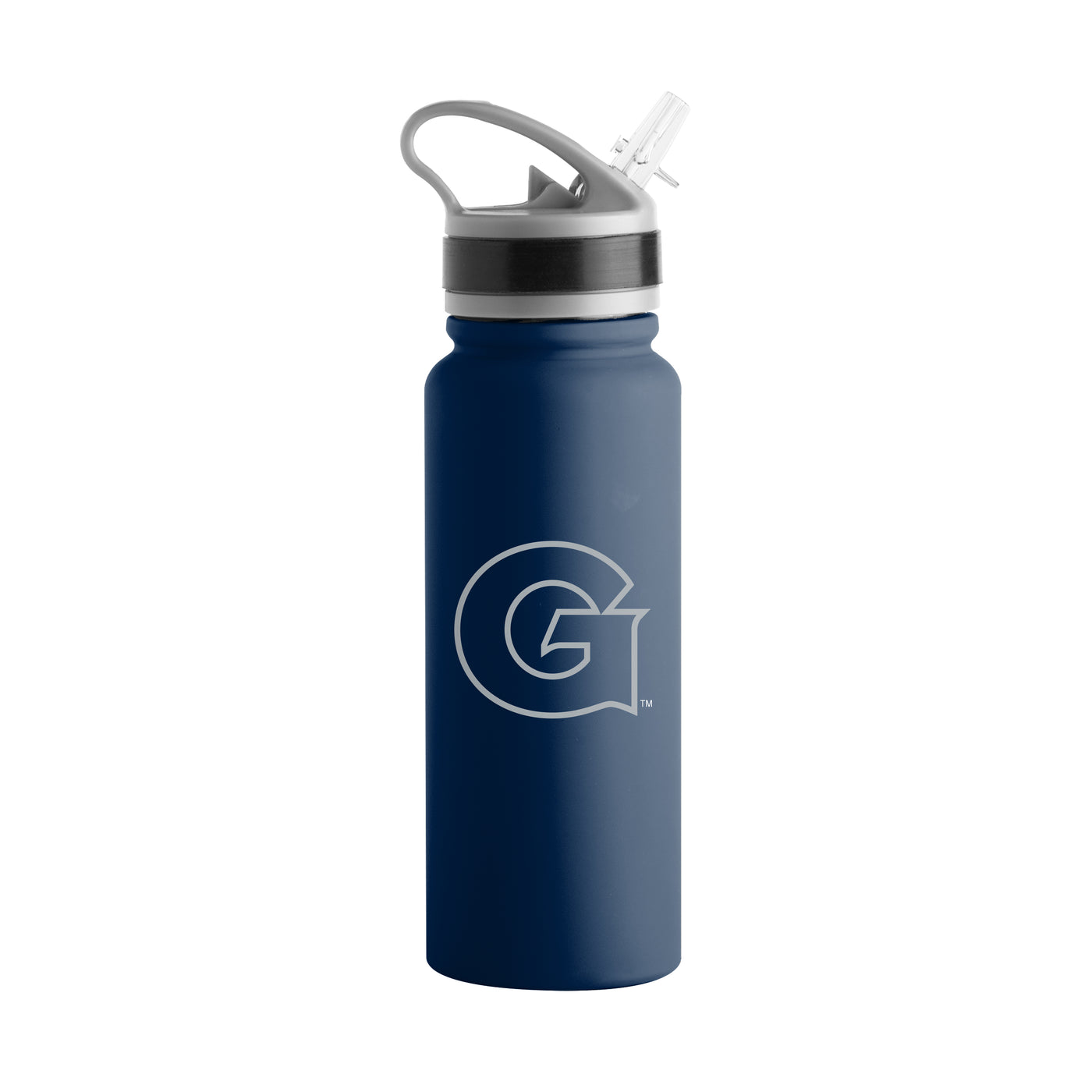 Georgetown 25oz Campus Color Letterman Stainless Single Wall Flip Top Bottle