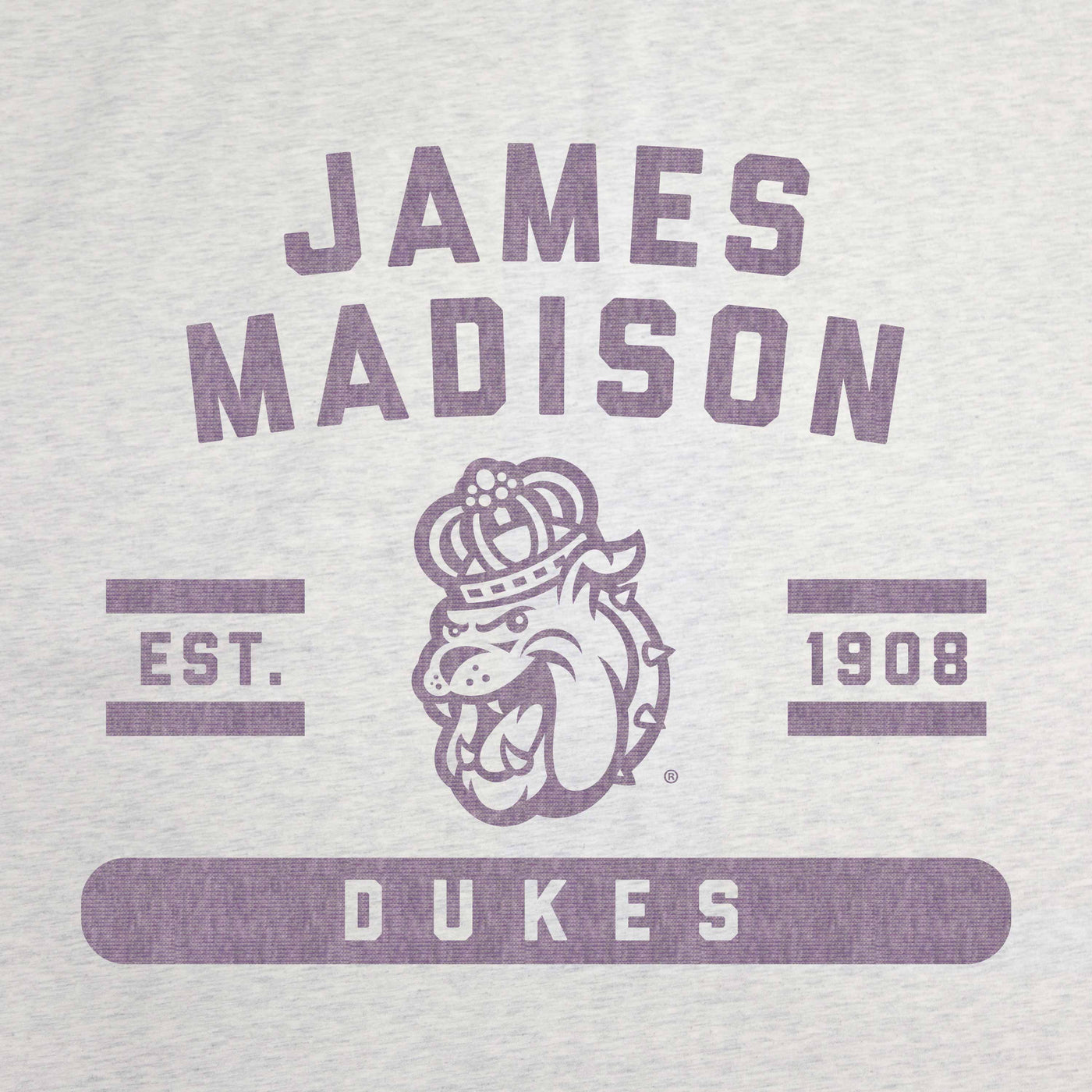 James Madison Sublimated Sweatshirt Blanket