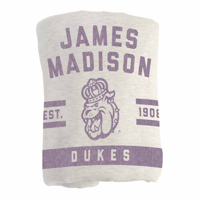 James Madison Sublimated Sweatshirt Blanket