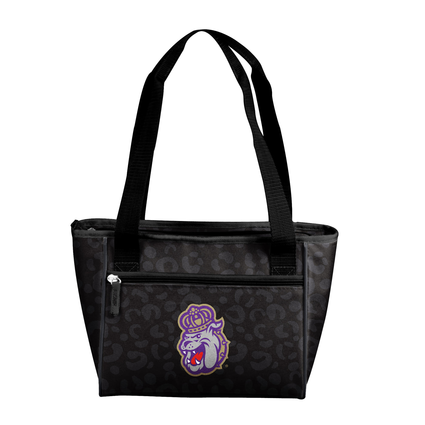 James Madison Leopard Print 16 Can Cooler Tote