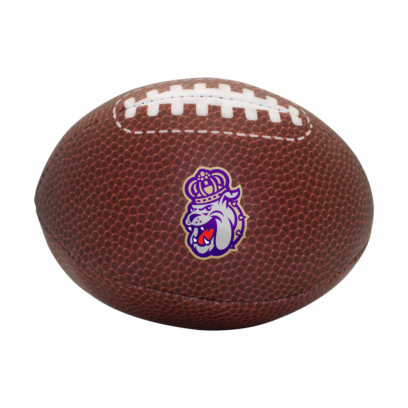 James Madison Composite Brown Micro Soft Football