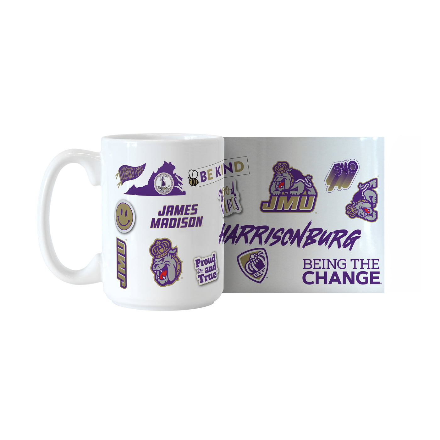 James Madison 15oz Native Sublimated Mug