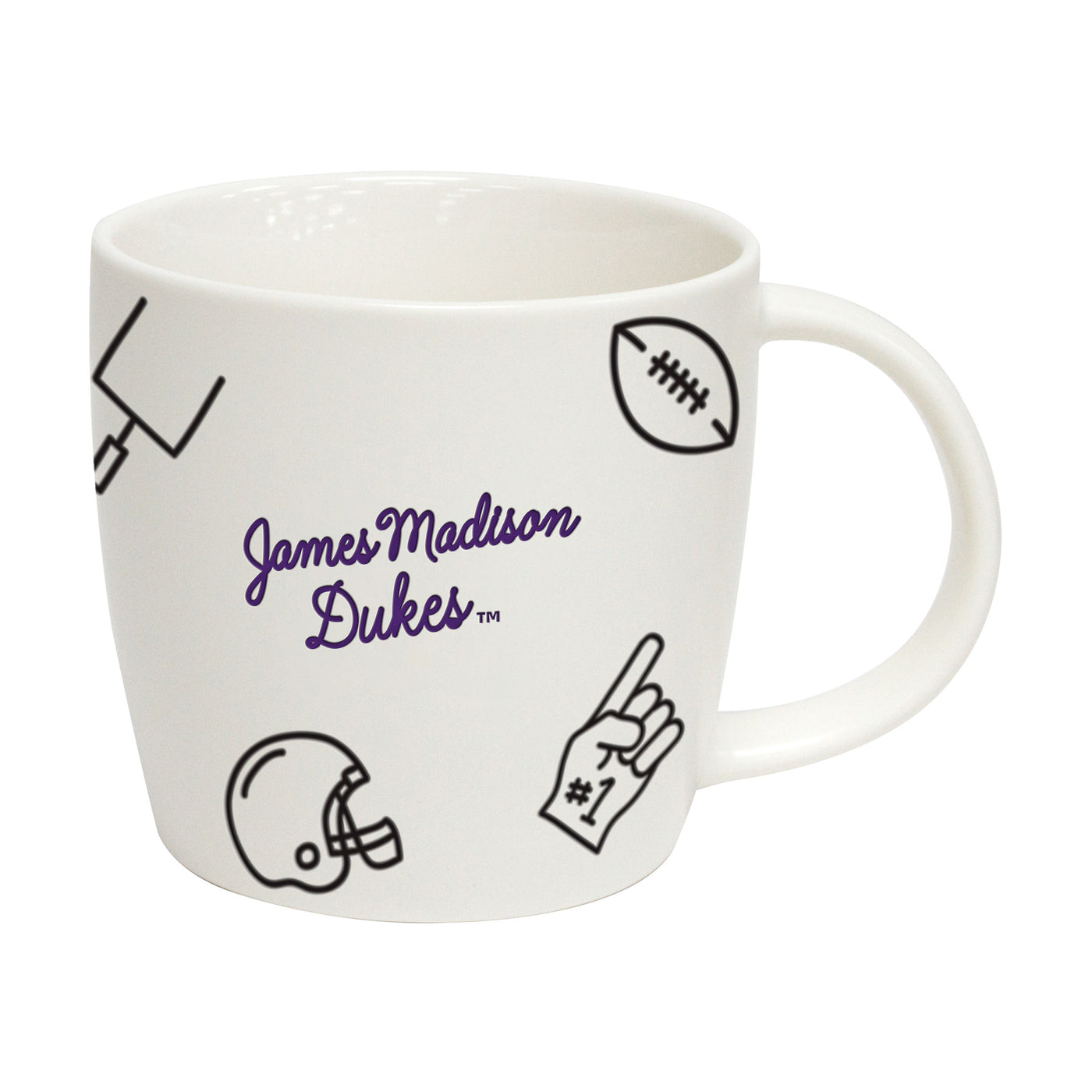 James Madison 18oz Playmaker Mug