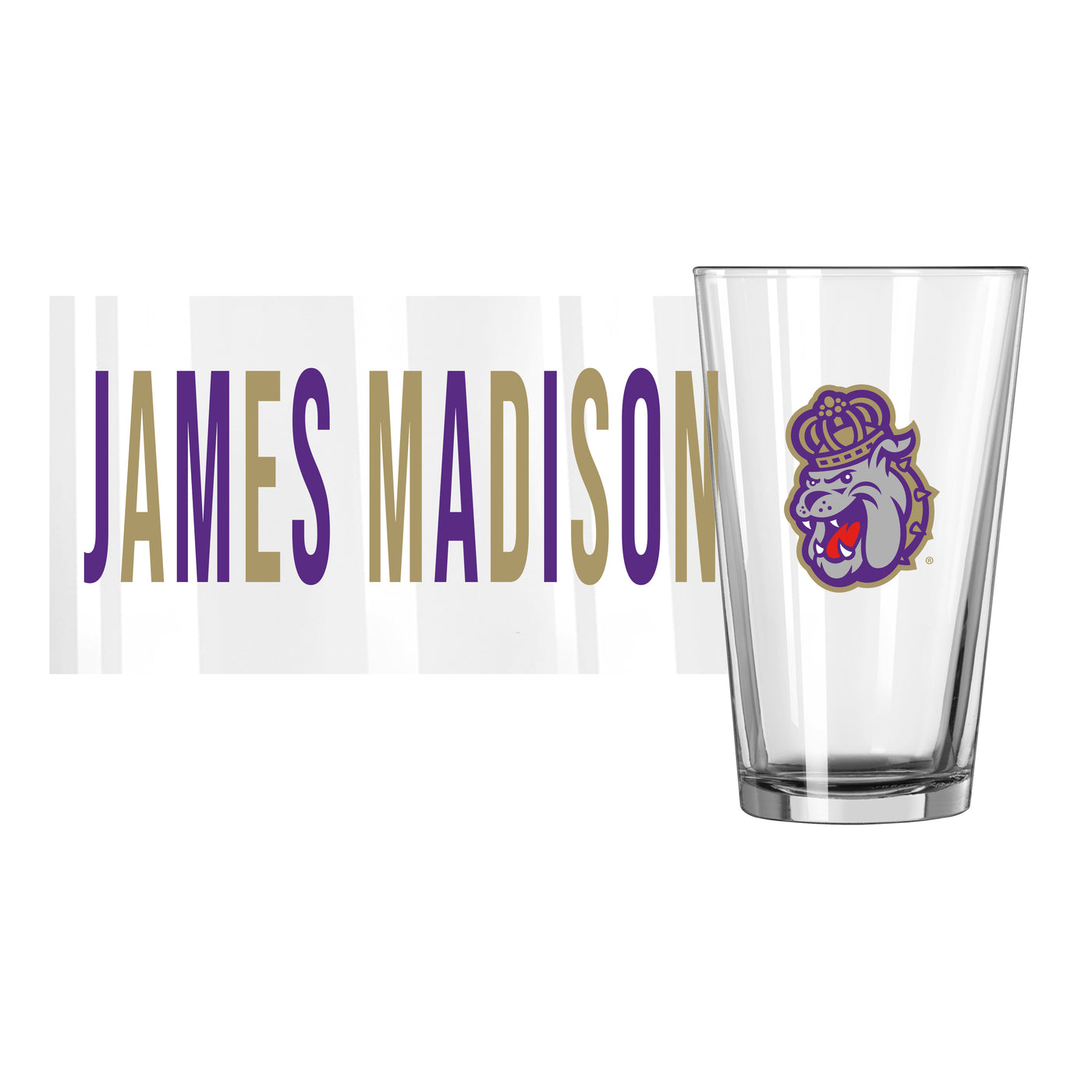 James Madison 16oz Overtime Pint Glass