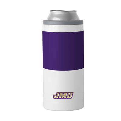 James Madison 12oz Colorblock Slim Can Coolie