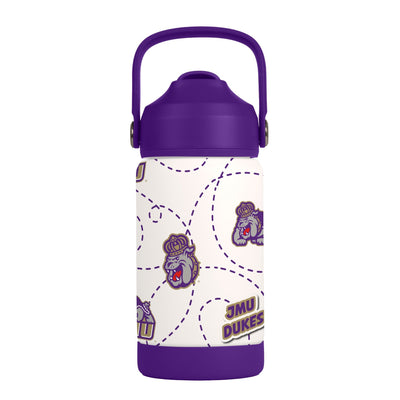 James Madison 12oz Mascot SS Kids Bottle