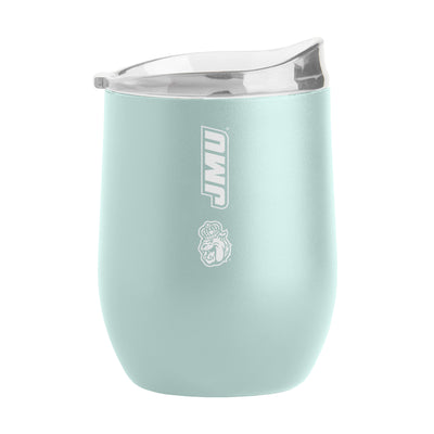 James Madison 16oz Cove Vertical Powder Coat Curved Bev