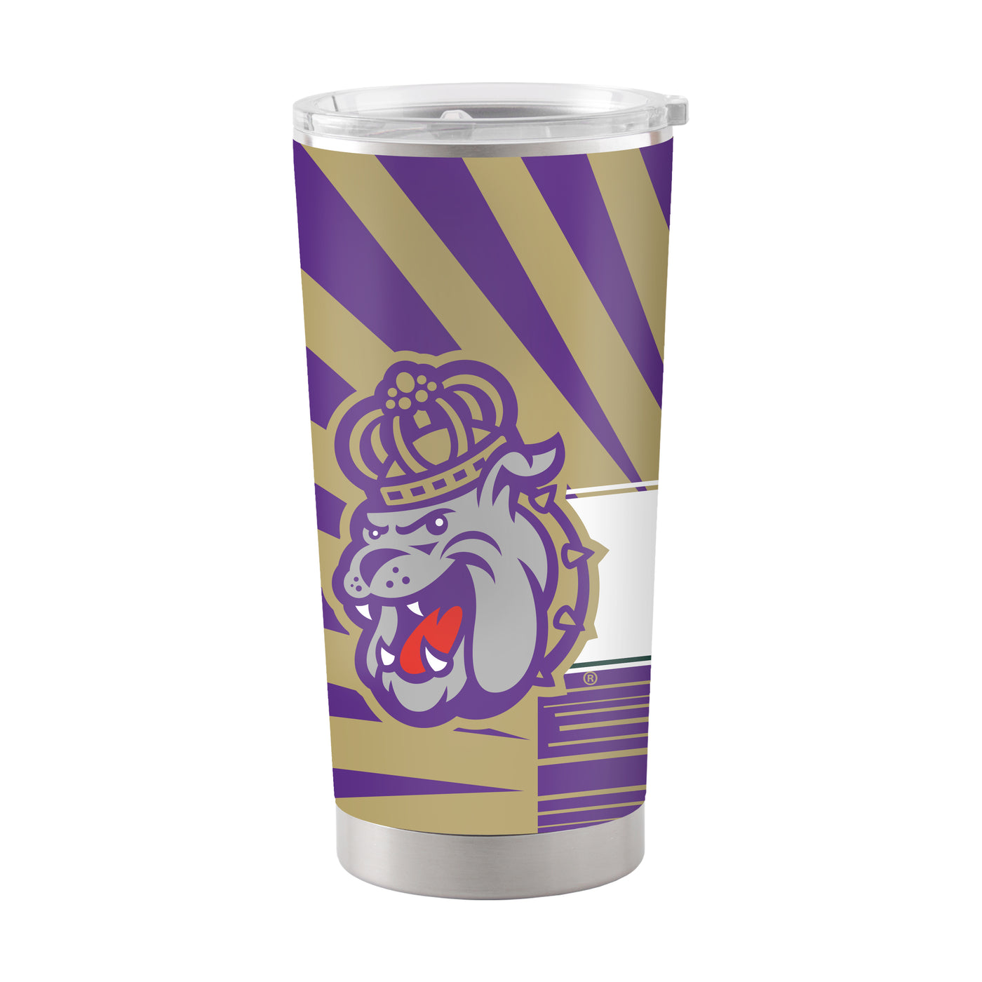 James Madison 20oz Mascot Stainless Tumbler