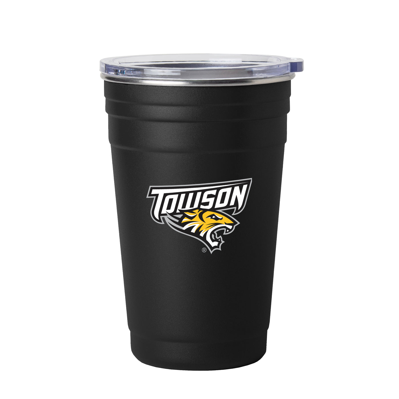 Towson White 22oz Flipside Stainless Cup