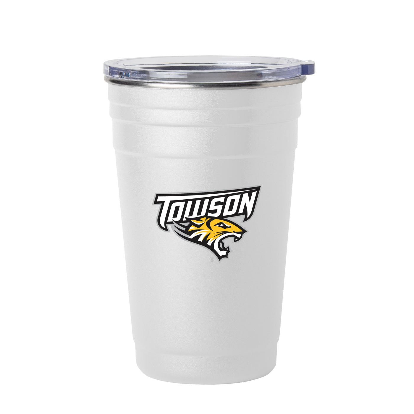 Towson Black 22oz Flipside Stainless Cup