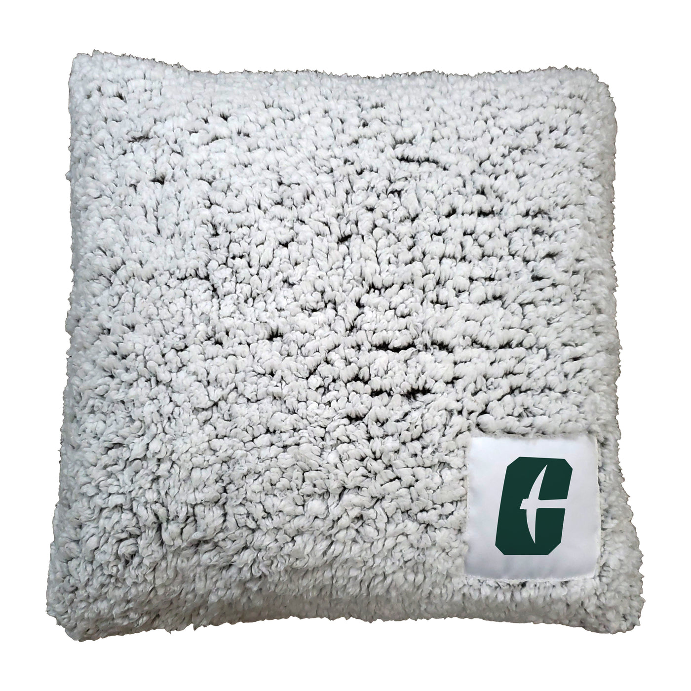 North Carolina Charlotte Frosty Throw Pillow - Logo Brands