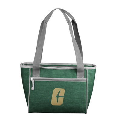 North Carolina Charlotte Crosshatch 16 Can Cooler Tote - Logo Brands