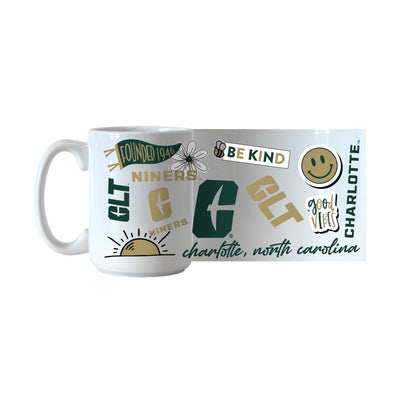 North Carolina Charlotte 15oz Native Sublimated Mug