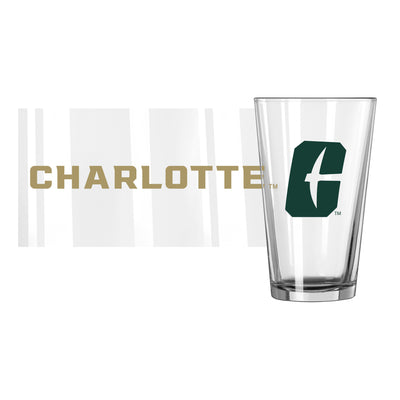North Carolina Charlotte 16oz Overtime Pint Glass