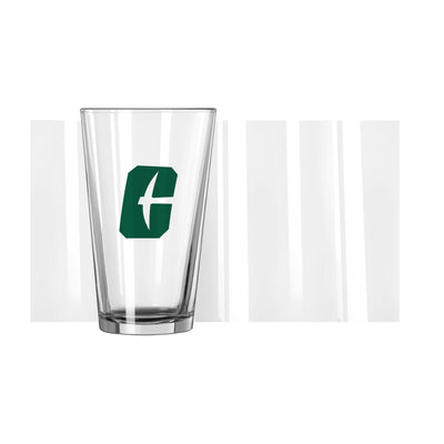 North Carolina Charlotte 16oz Logo Pint Glass
