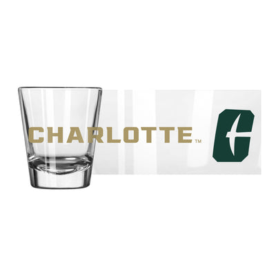 North Carolina Charlotte 2oz Overtime Shot Glass - Logo Brands