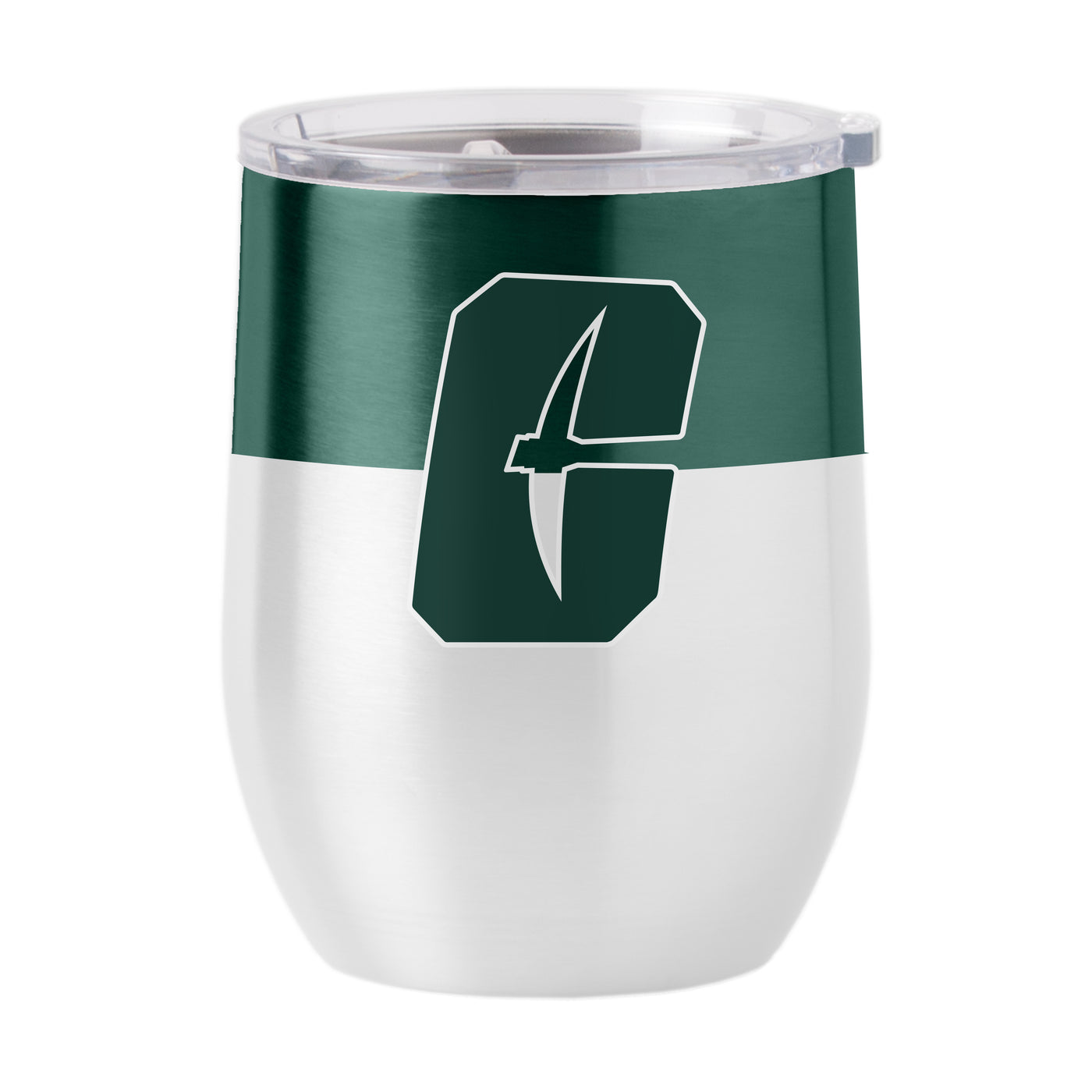 UNC Charlotte 16oz Colorblock Stainless Curved Beverage