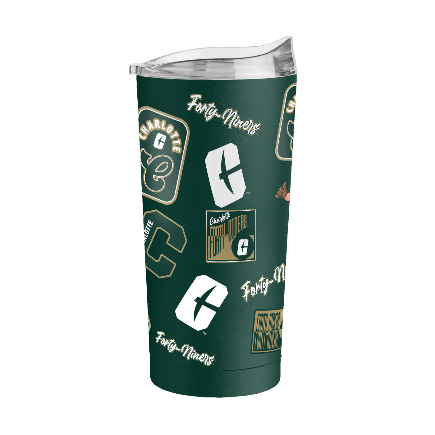 NC Charlotte 20oz Dreamweave Powder Coat Tumbler
