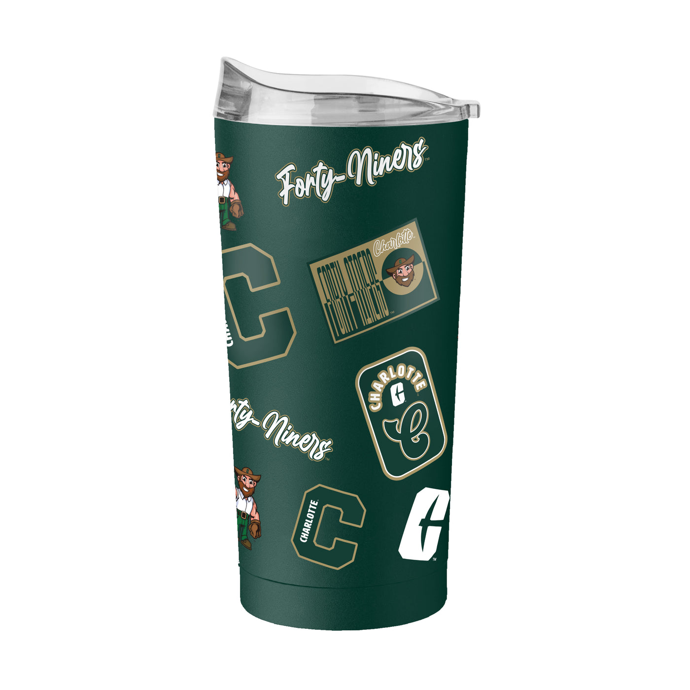 NC Charlotte 20oz Dreamweave Powder Coat Tumbler