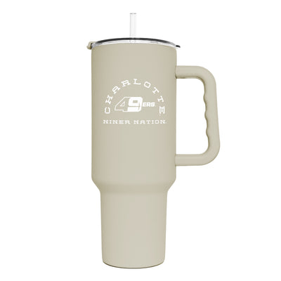 NC Charlotte 20oz Archway Powder Coat Tumbler