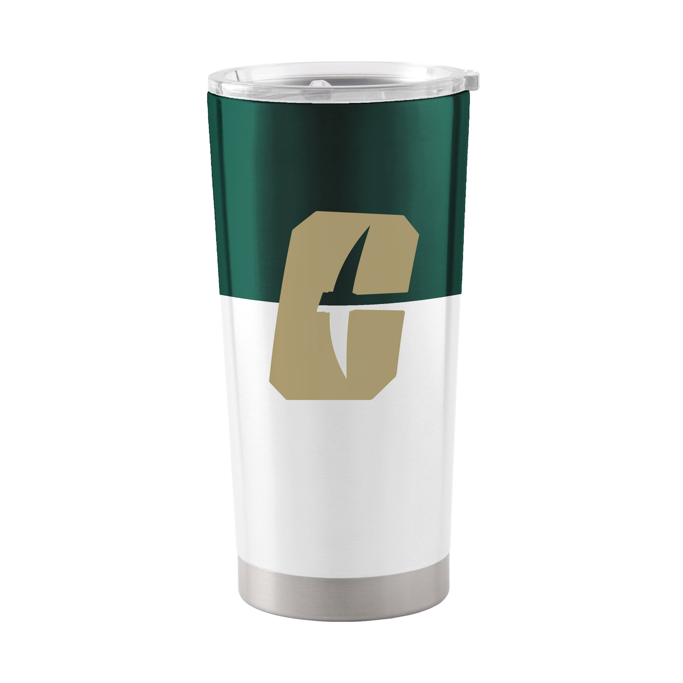 North Carolina Charlotte 20oz Colorblock Stainless Tumbler - Logo Brands