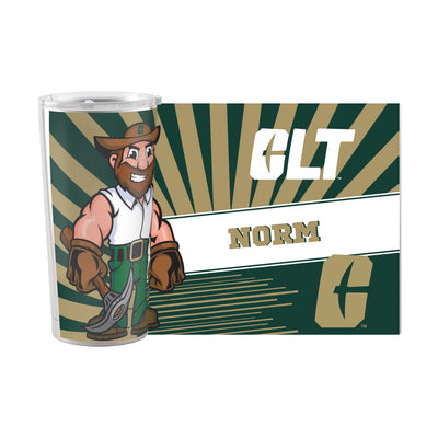 NC Charlotte 20oz Mascot Stainless Tumbler