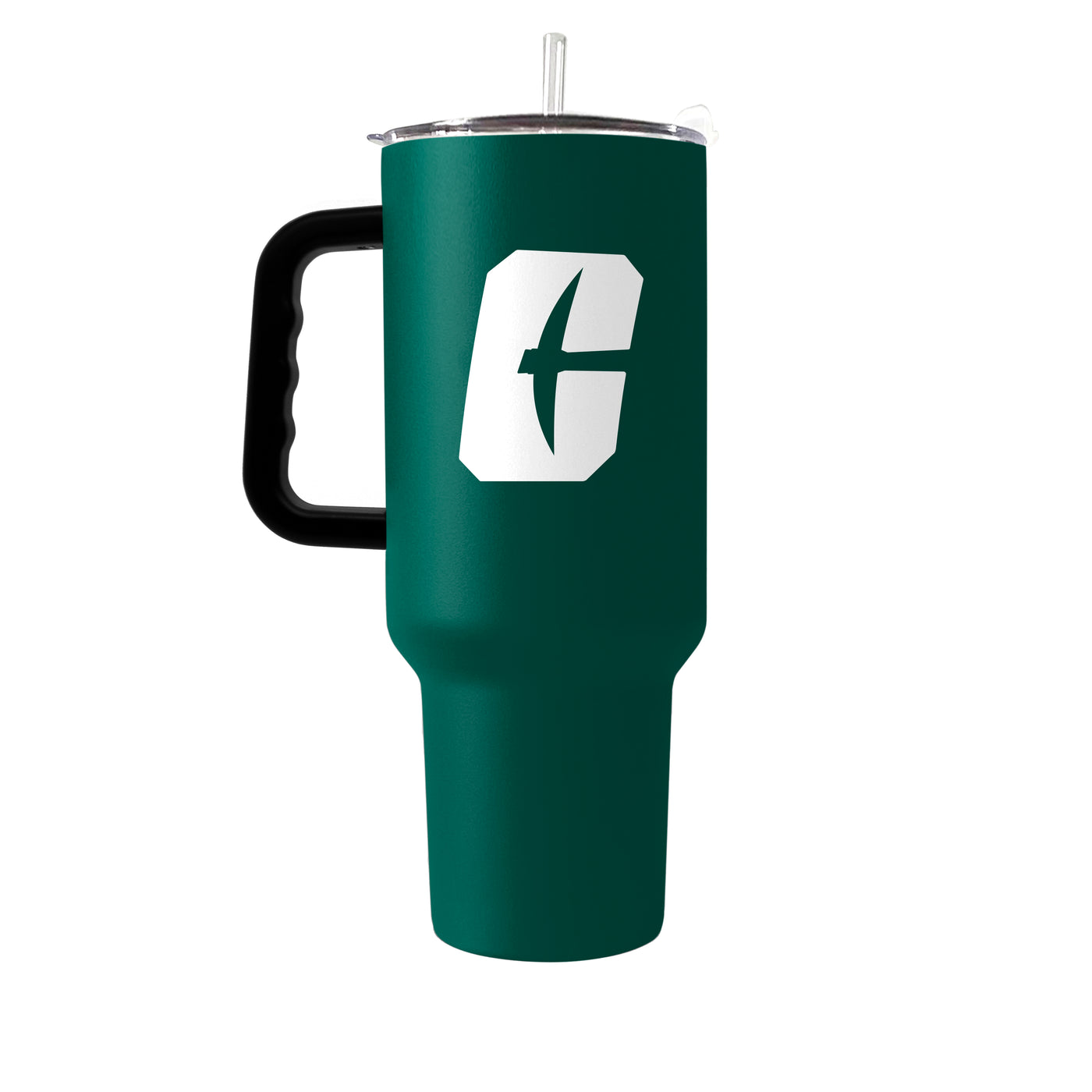 North Carolina Charlotte 40oz Flipside Powder Coat Tumbler