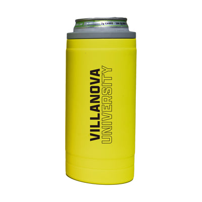 Villanova 12oz Cru Stacked Soft Touch Slim Coolie - Logo Brands