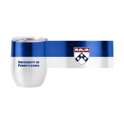 Penn 16oz Colorblock Stainless Curved Beverage