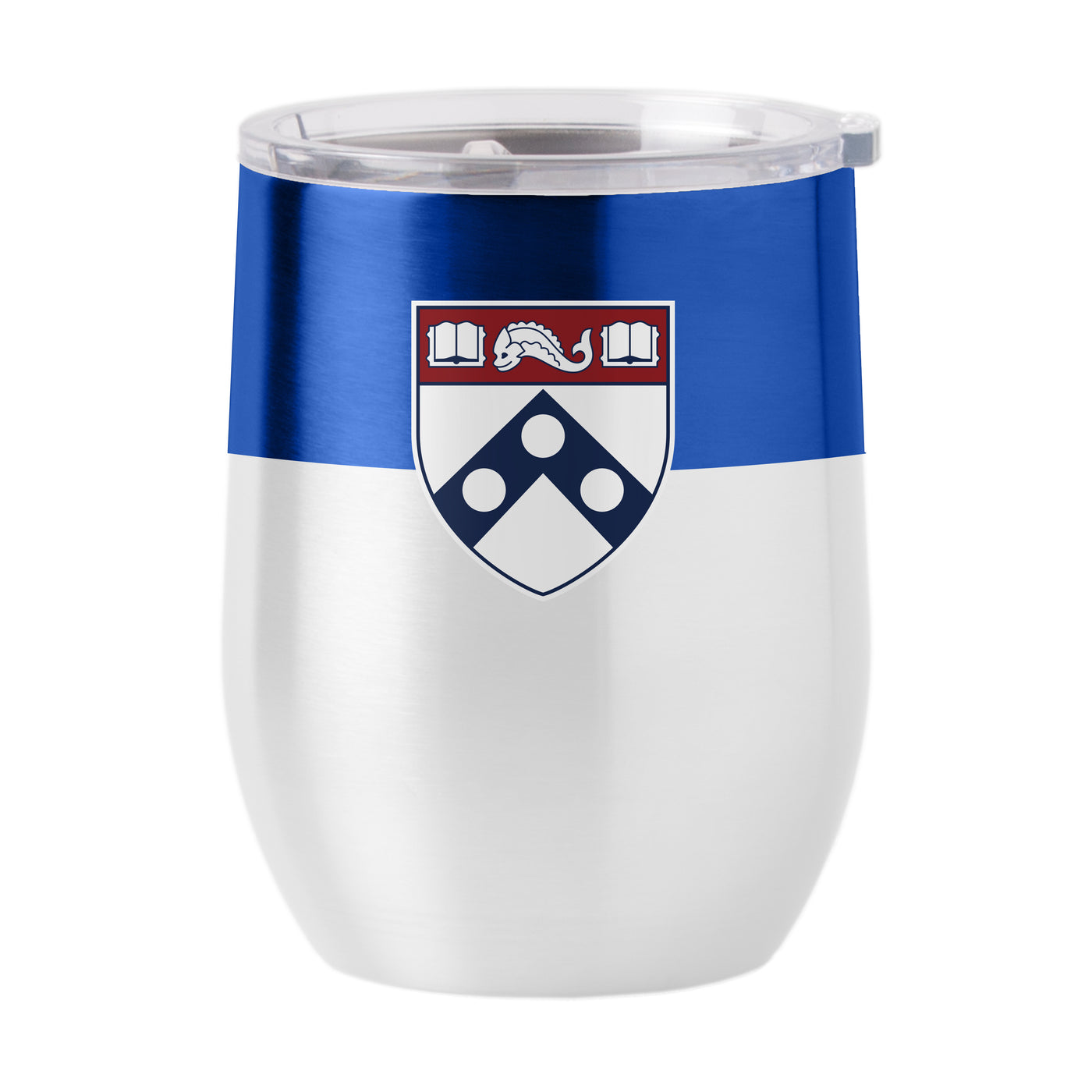 Penn 16oz Colorblock Stainless Curved Beverage