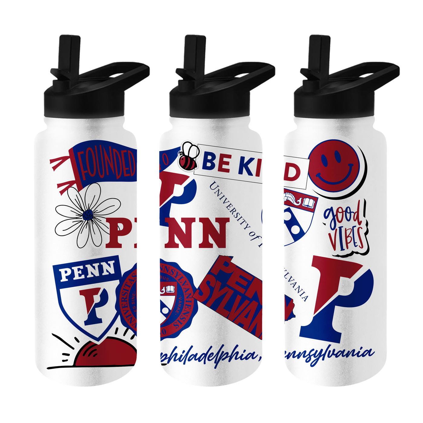 Pennsylvania 34oz Native Quencher Bottle