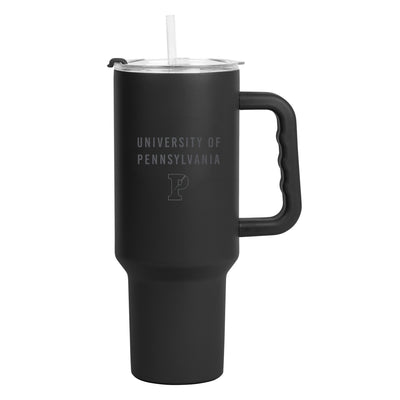 Penn 40oz Black Tonal Powder Coat Tumbler