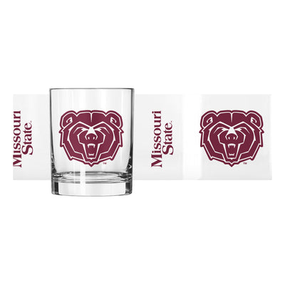 Missouri State 14oz Gameday Rocks Glass