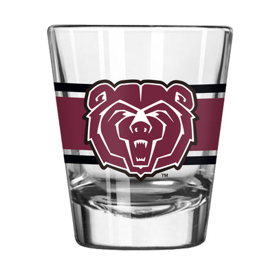 Missouri State 2oz Stripe Shot Glass - Logo Brands