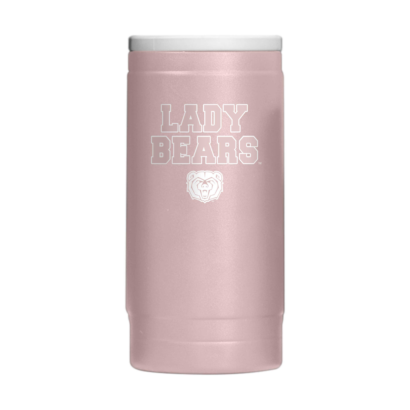 Missouri State 12oz Stencil Powdercoat SlimCan Coolie