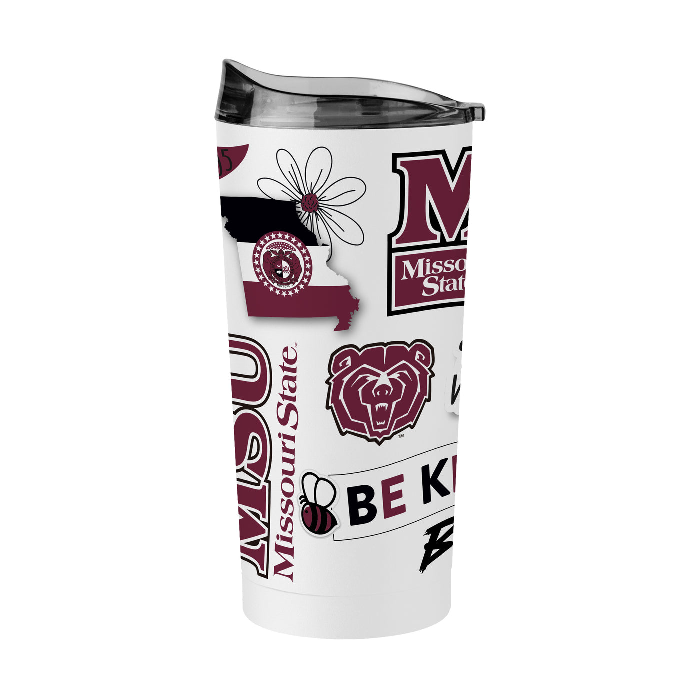 Missouri State 20oz Native Powder Coat Tumbler
