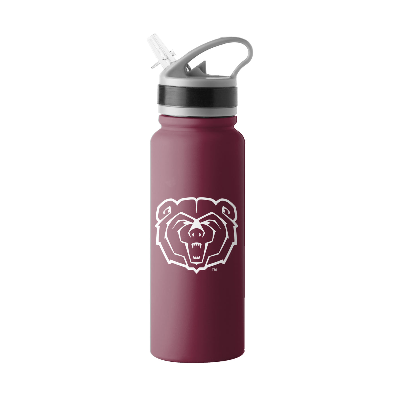 MO State 25oz Logo Stainless Single Wall Flip Top Bottle